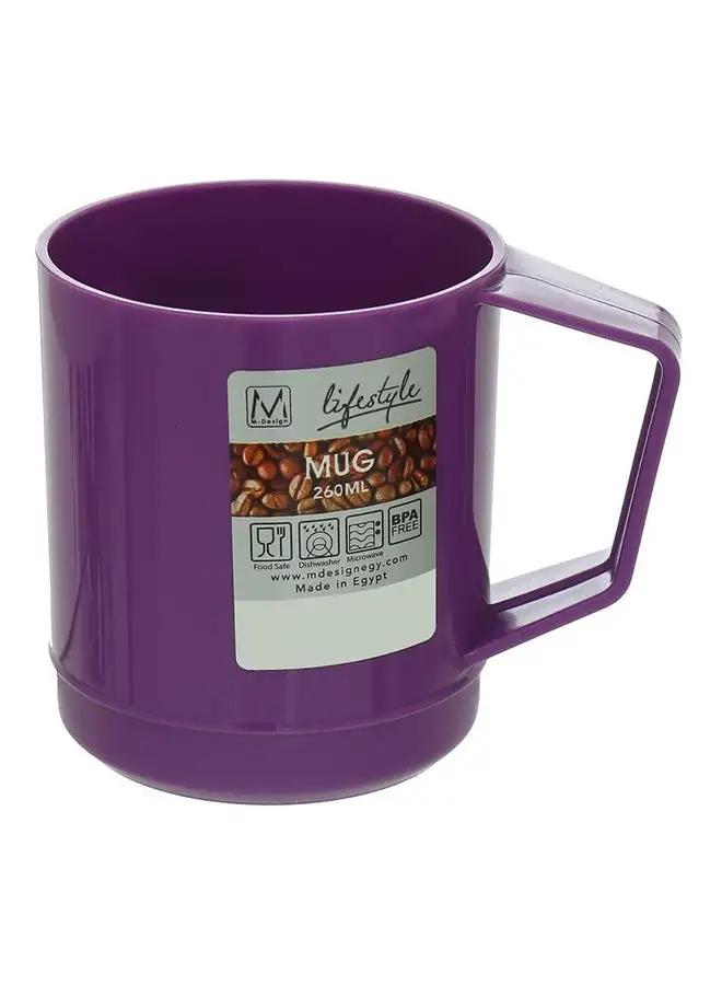 m-design Lifestyle Mug Purple 260ml