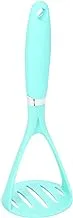 Agfa Silicone Potato Masher, Turquoise