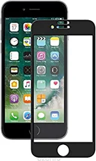 Tempered glass screen protector for iphone 6 plus 5d - black