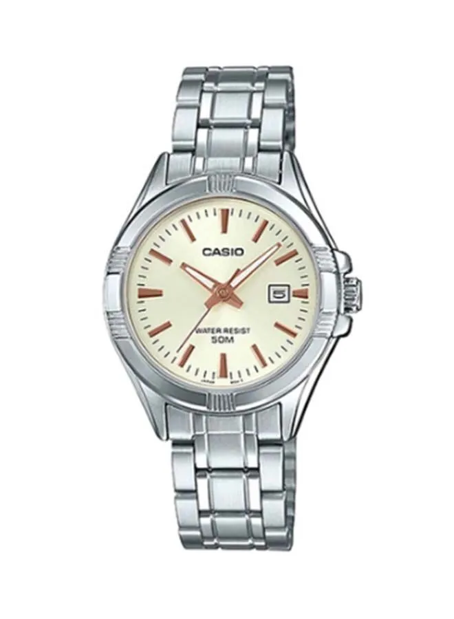 CASIO Women's Stainless Steel Analog Wrist Watch LTP-1308D-9AVDF