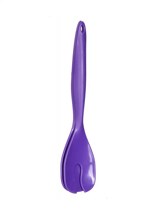 m-design 2-Pieces Salad Spoons Set Purple