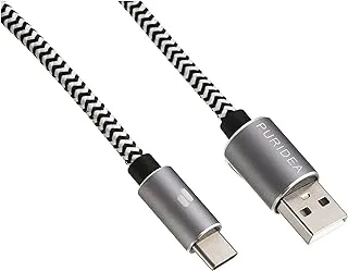 L15 BLACK WITH WHITE TYPE-C CABLE, USB