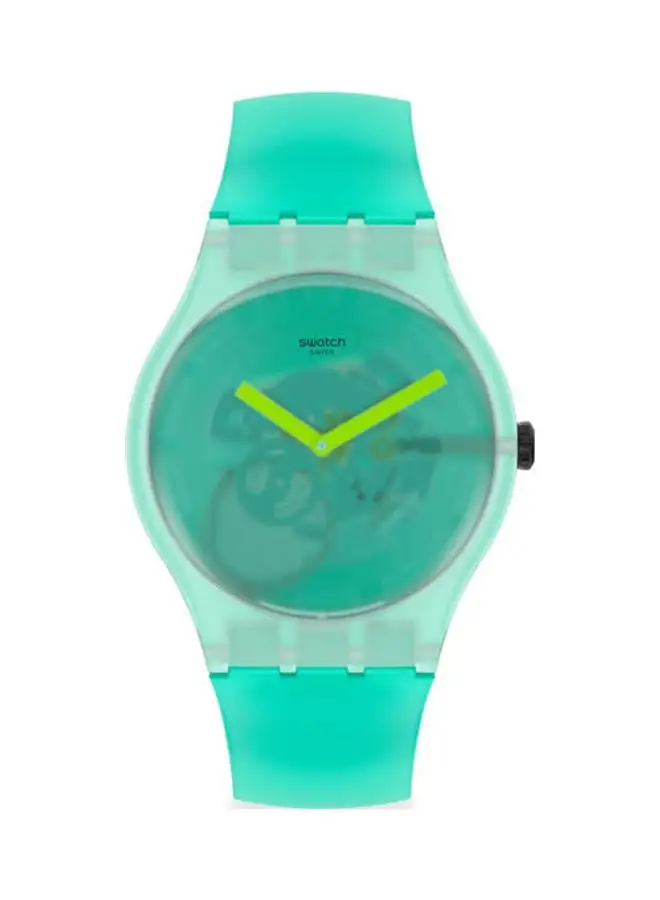 Swatch Women's Rubber Analog Watch Suog119