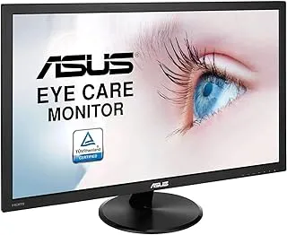 Asus Anti-Glare Full HD LED Monitor, Flicker Free, 23.6 Inch, Grey - VP247HAE