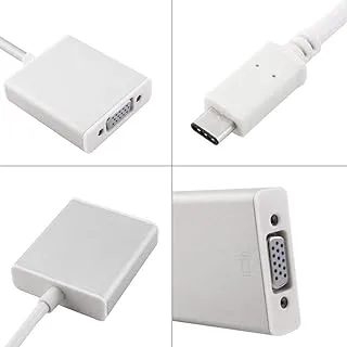 كابل محول USB-C USB 3.1 من النوع C إلى VGA