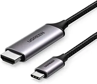 UGREEN USB Type-C 3.2 Gen1 to HDMI 2.0 4K 60Hz UHD Cable with Thunderbolt 3 Support for Phone Tablet Laptop and Monitors (1.5M)