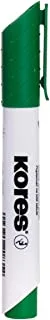 Whiteboard marker kores round tip xw1 green no:20835(12 pieces)