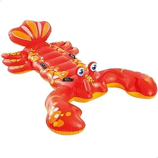 Intex twin baby swim pool funny floats toys inflatable lobster ride on-Size 84