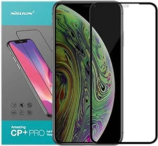 Nillkin CP + PRO شاشة واقية من الزجاج المقوى مع حواف سوداء لهاتف Apple iPhone 11 Pro / X / XS - شفاف