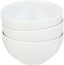 Pi Porcelain Bowl Set 3 Pieces - 14 cm - White