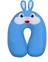 Hana4baby's microfiber Baby Stand Pillow With Music Shape rabbit For Unisex-Blue