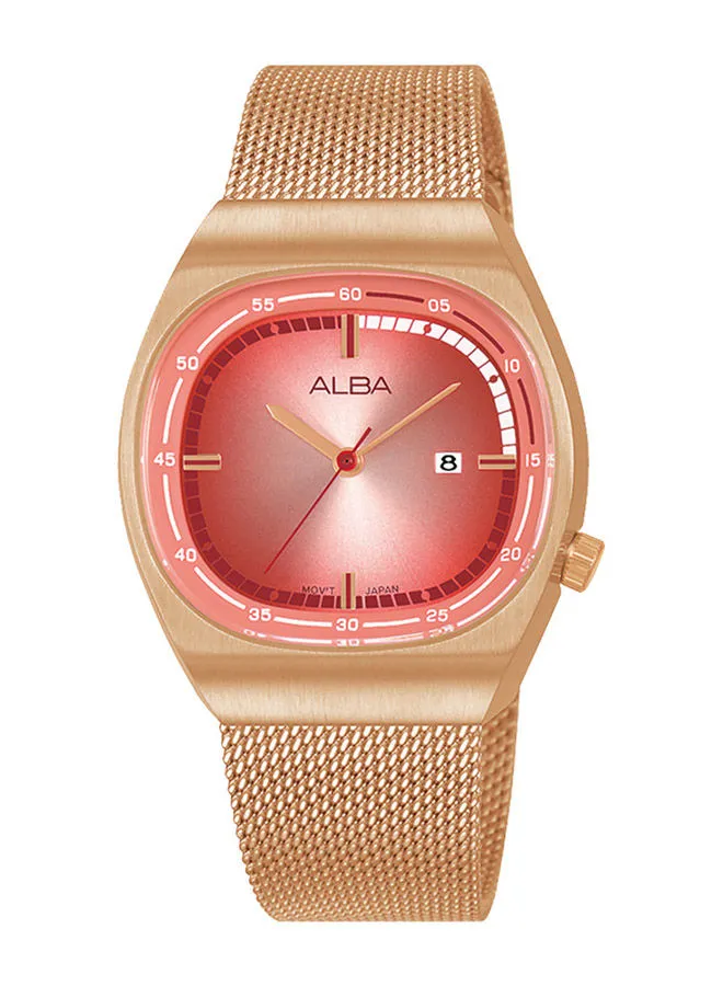 Alba Women's Stainless Steel Analog Watch AH7Y22X1