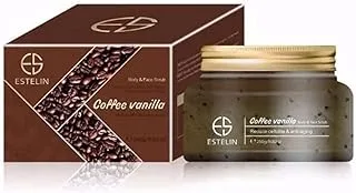 ESTELIN Coffee vanilla body & face scrub 250 gm