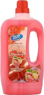 Zazo Shower Gel, Strawberry Scent, Red, 1450 ml