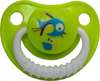 Safari Baby ORTHODONTIC SOOTHER WITH CAP 0-3 M Green