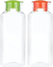 Litchblast plastic water bottle, 5 gallon, set of 2, multi