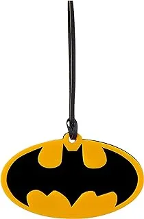 Acrylic Batman-shaped Mirror Hanger Yellow * Black