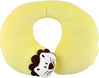 Hana4baby's Velvet Neck Pillow Shape Lion For Unisex-Yellow