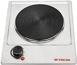 Fresh hot plate 1 eye stainless 1500w