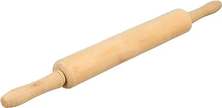 MIN LONG CRAFT Wooden Rolling Pin - Made in China Beige