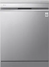 LG Dishwasher Capacity 14 LG THINQ™ Top Control QuadWash™ & TrueSteam® - DFB325HS, Silver