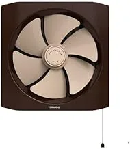 TORNADO Kitchen Ventilating Fan 25 cm, Creamy x Brown TVH-25CN