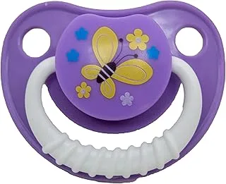 Safari Baby ORTHODONTIC SOOTHER WITH CAP +6 M yellow