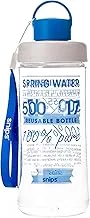 Snips mineral water bottle 0.50 lt in tritan, blue, 7.1 cm 000470