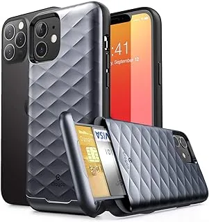 Clayco argos series wallet case for iphone 12/12 pro 6.1