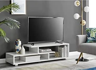 Home Gallery tv stand - white 40 x 36 x 140