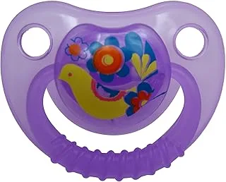 Safari Baby CHERRY SOOTHER WITH CAP +6 M Purple