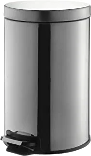 30L SOFT CLOSE STAINLESS STEEL PEDAL BIN