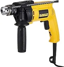 DeWalt 13mm 701W Variable Speed Percussion Drill, Metal, Wood, Masonry, Yellow/Black, D21710KM-B5, 3 Year Warrnty