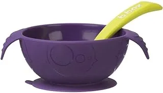 silicone bowl + spoon passion splash