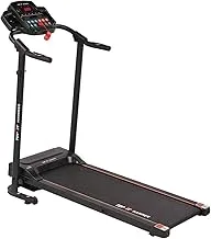 Top Fit MT-133 Fitness Motorized Treadmill, 100Kg, Black and silver