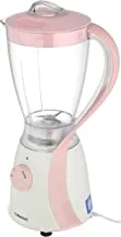 TORNADO Electric Blender 600 Watt, 1.5 Liter, 2 Mills, Rose TB-600/2-Rose