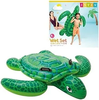 Intex Inflatable Turtle Mount - Green & Blue