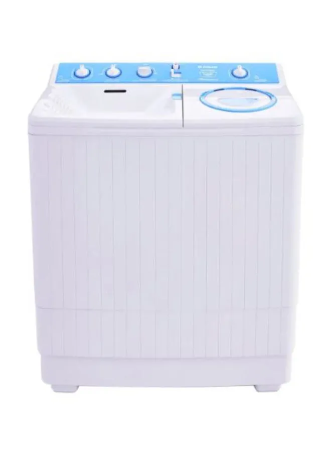 Fresh Super Galaxy Semi Automatic Washing Machine, Top Loading, With Dryer FWT800NE White & Blue