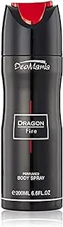 DeoMania Dragon Fire Perfumed Body Spray For Men - 200 ml