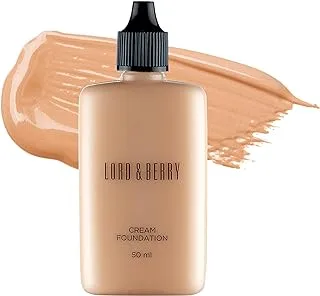 Lord & berry cream foundation fluid foundation, warm sand,1.69 fl oz