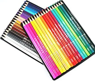 Deli coloring pencils pack of 36 piece - multicolor