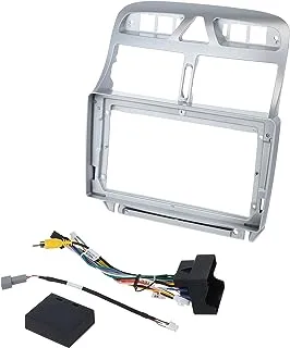 Durable stereo frame,navigation frame, for (peugeot 307) car, 9 inch