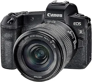 Canon EOS RP Mirrorless Camera، With RF 24-105mm F4-7.1 IS STM Lens، 26.2 MP، Full Frame، Dual Pixel CMOS AF، 5 fps، 4K Movies، Wi-Fi، Bluetooth