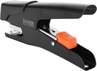 دباسة Deli & Punch Stapler 358 أسود