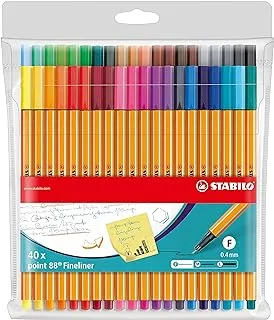 Stabilo Point 88 Fineliner Wallet - 40