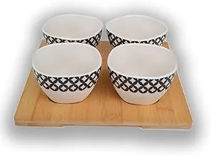 Momentum bamboo fibre products set of 4 small bowls