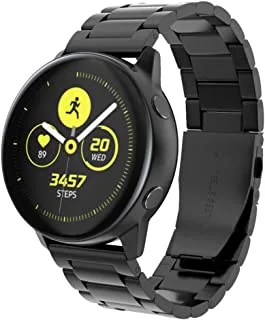 سوار ساعة ذكية من الفولاذ المقاوم للصدأ من Tomepeia لـ Samsung Galaxy Watch Active 2 40mm 44mm ، سوار ساعة بسوار بديل