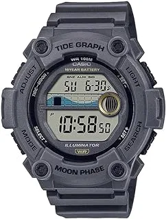 Casio Watch for Men WS-1300H-8AVDF Digital Resin Band Grey