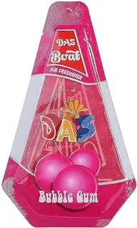 Das Boat Car Air Freshener Card with Strawberry Scent - 16 gm