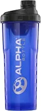 M-Design Alpha bottledark blue 500 ml with storage container and lid